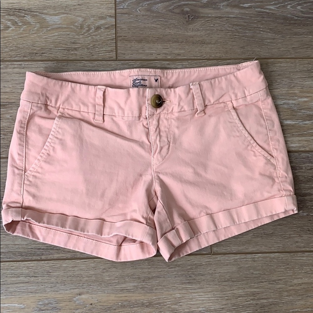 American Eagle Pink Shorts 0